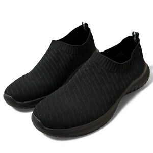 NWOT Tiosebon Black Stretch Slip on Shoes Sz 44 (women’s 12)